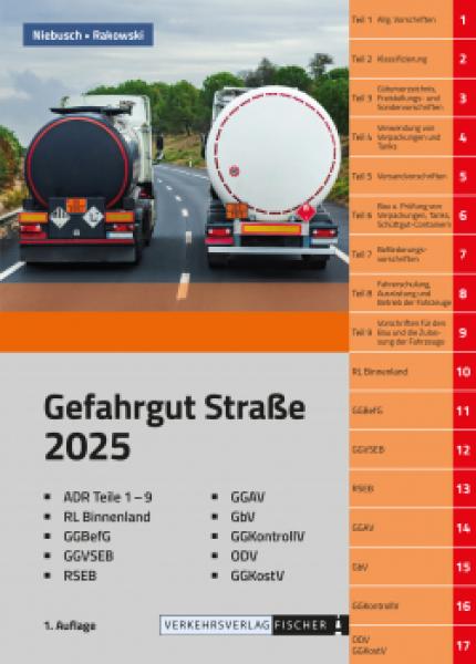 ADR 2025 mit Gefahrgut Straße